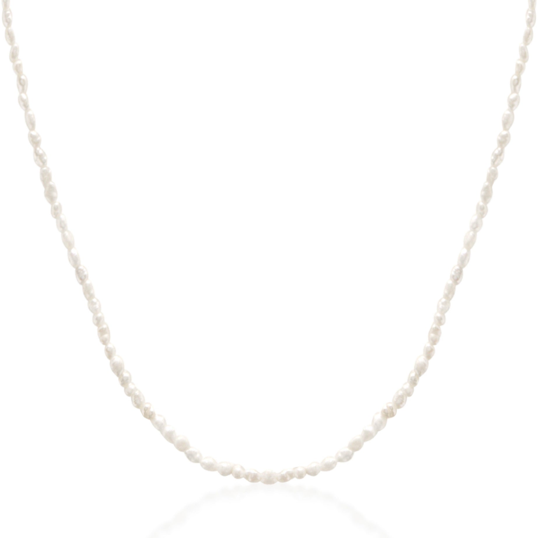 Fine Pearl Necklace Gold Saint Valentine Jewellery