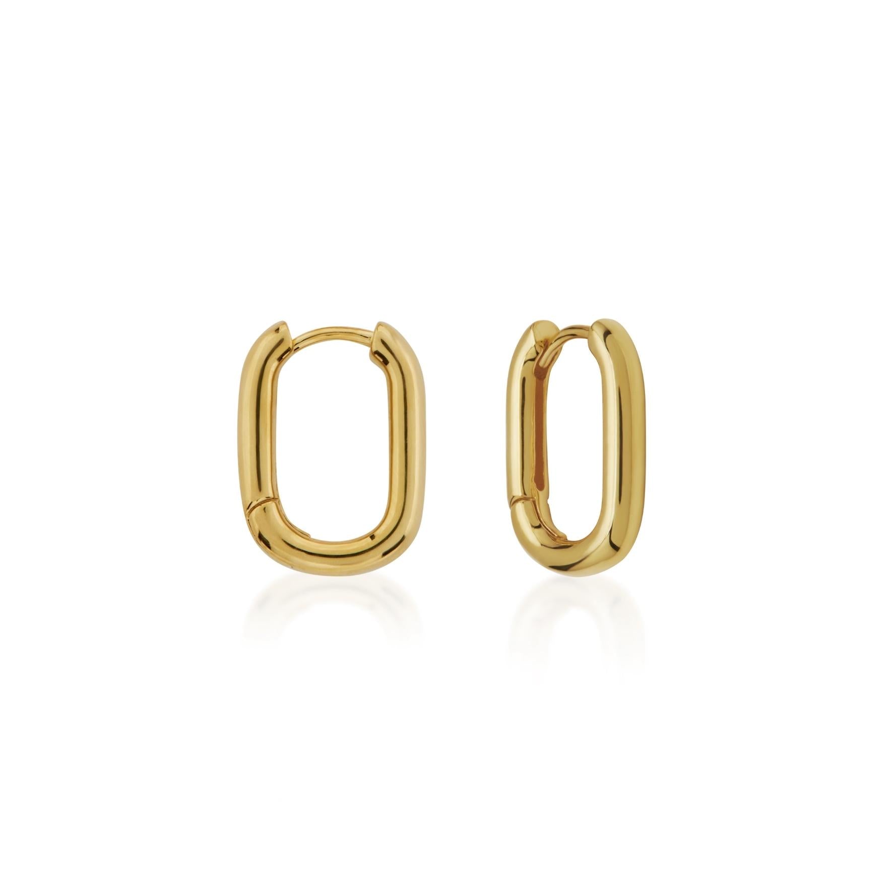Amsterdam Hoops Gold Saint Valentine Jewellery Gold Hoops Online Now