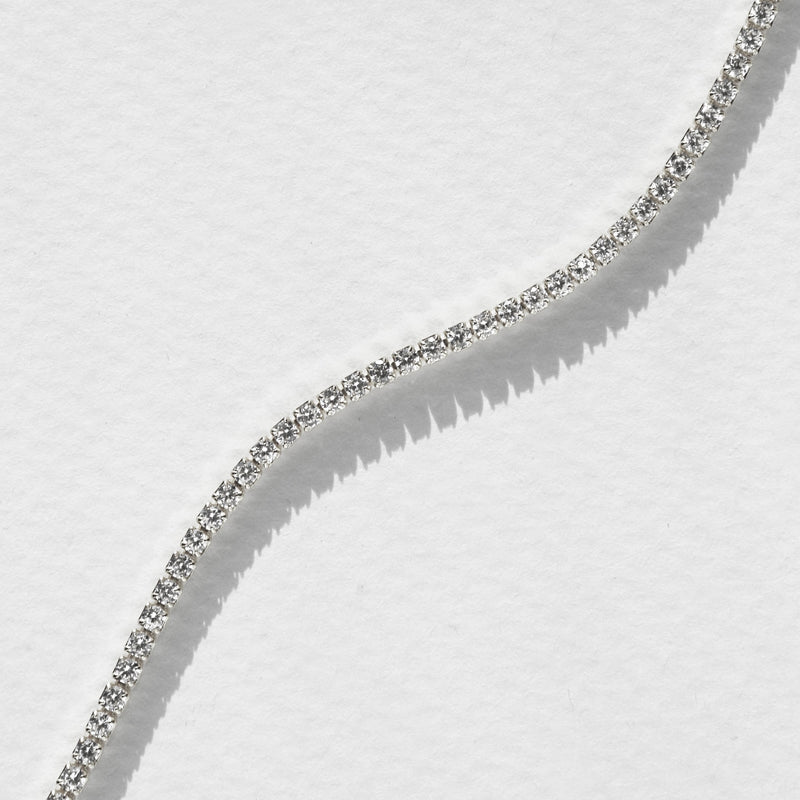 Aspen Tennis Bracelet - Silver