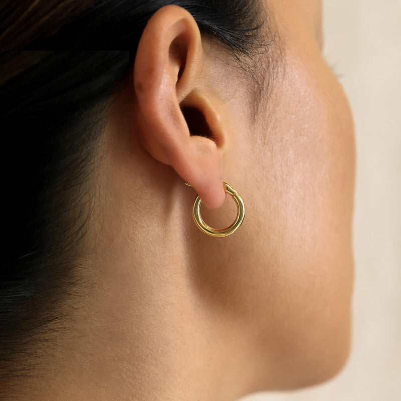 Classic Hoop Small - Single - Gold