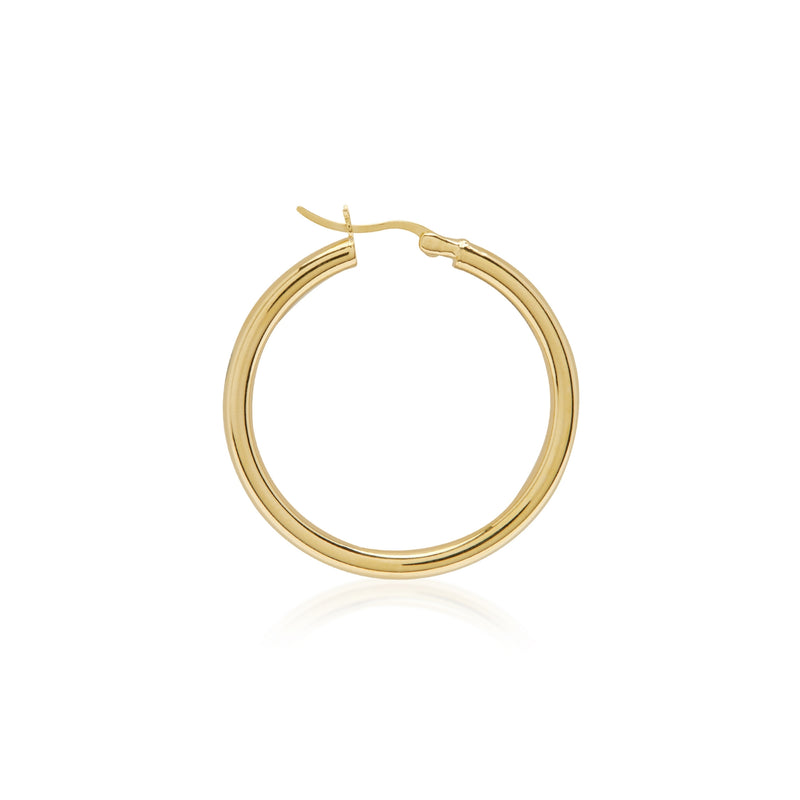 Classic Hoop Large - Single - Gold