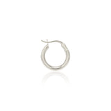 Classic Hoop Small - Single - Silver