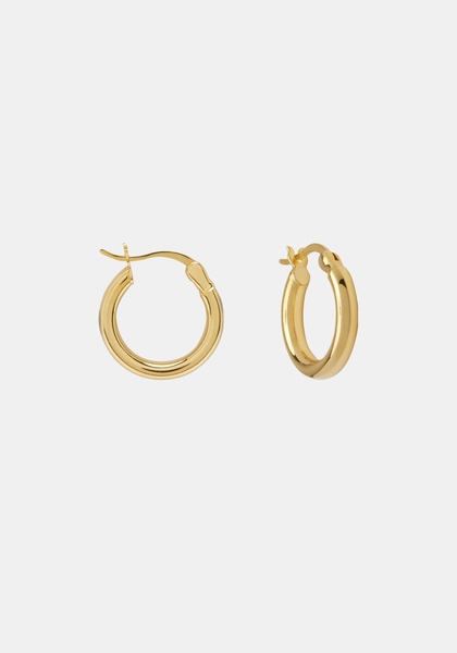 Classic Hoops Small - Gold | Saint Valentine Jewellery | Classic