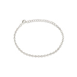 Deco Tennis Bracelet - Silver