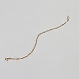 Deco Tennis Bracelet - Gold