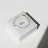 Deco Tennis Bracelet - Gold