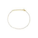 Fine Pearl Bracelet - Gold