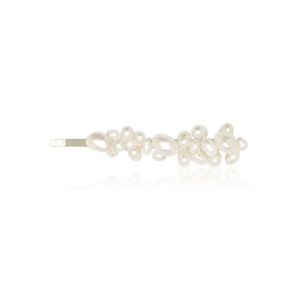 Ophelie Pearl Hair Pin - Single - Silver