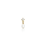Aspen Mini Drop Earring - Single - Gold