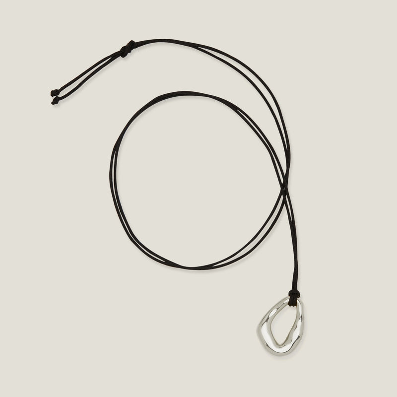 Miro Pendant Necklace - Silver