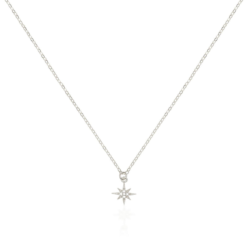 North Star Necklace - Silver