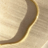 Paris Tennis Necklace - Gold