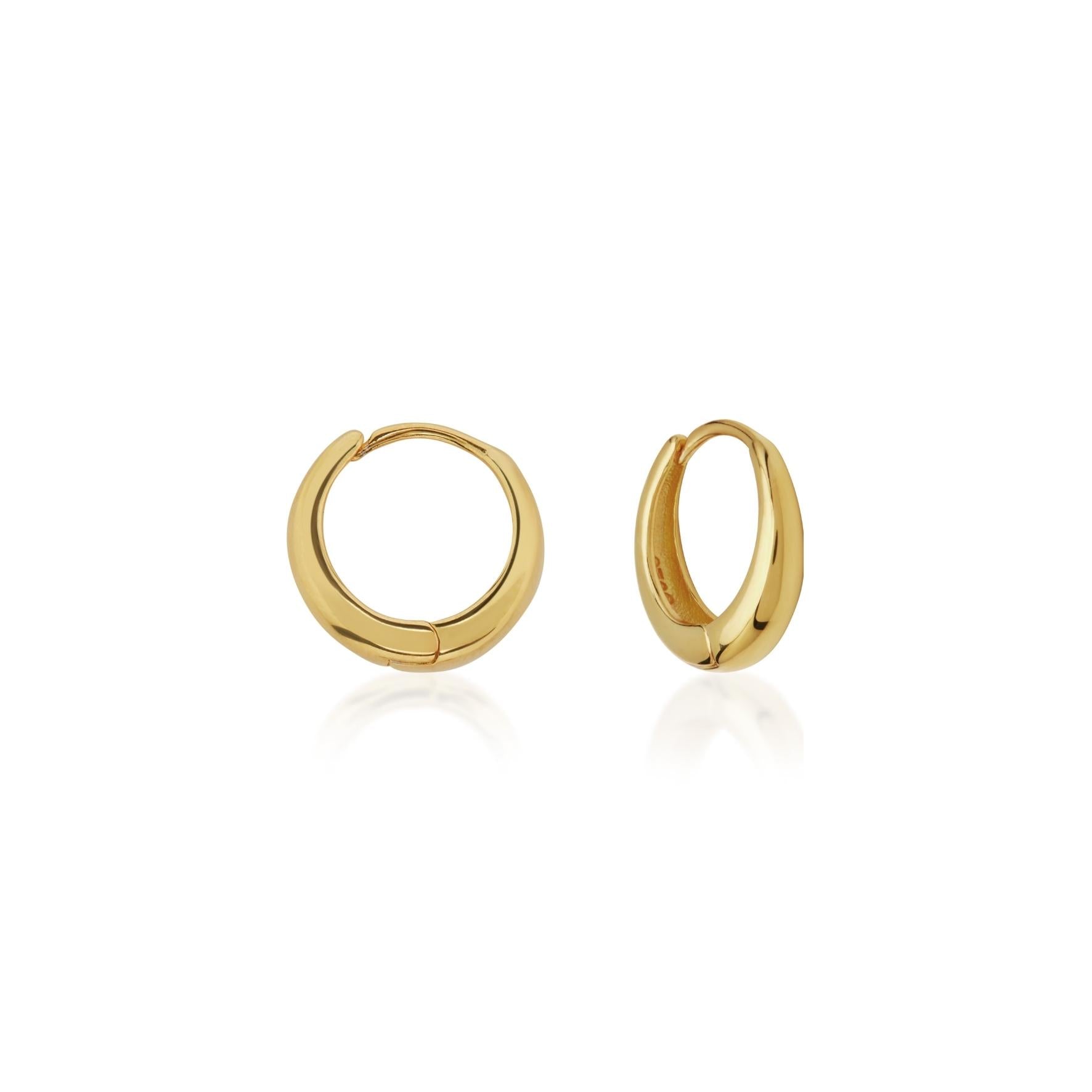 Positano Mini Hoops - Gold – Saint Valentine Jewellery