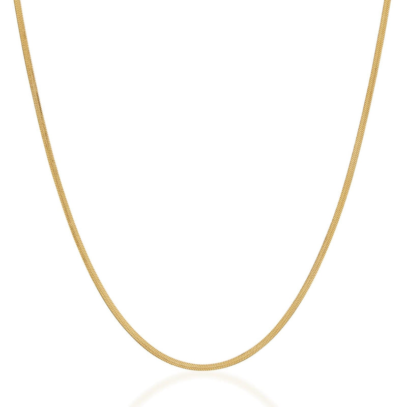 Sphinx 2mm Snake Chain Necklace - Gold