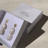 Santorini Earrings - Gold