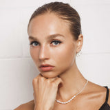 Relic Pearl Necklace - Silver