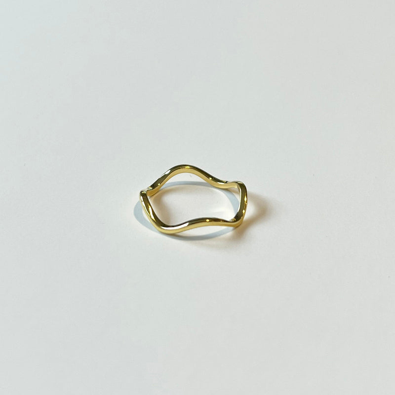 Vera Wave Ring - Gold