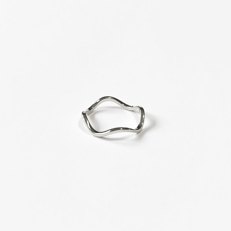 Vera Wave Ring - Silver
